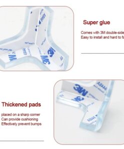 4Pcs Table Corner Edge Protection Cover Child Baby Safety Furniture Guard
