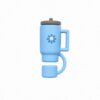 Silicone Stopper Compatible with 40oz Tumbler | Spill-Resistant Straw Cover | Random Color - Image 4