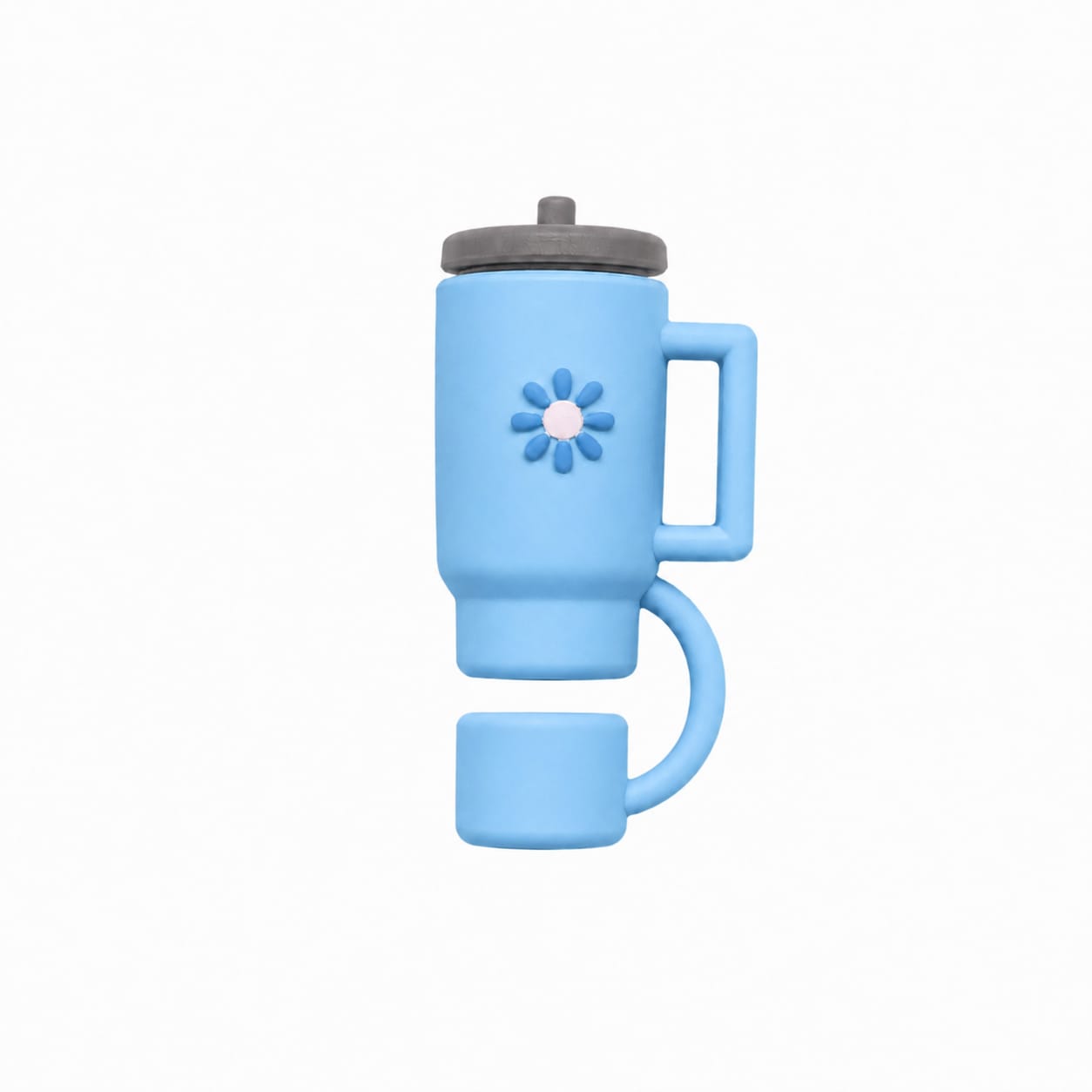 Silicone Stopper Compatible with 40oz Tumbler | Spill-Resistant Straw Cover | Random Color - Image 4