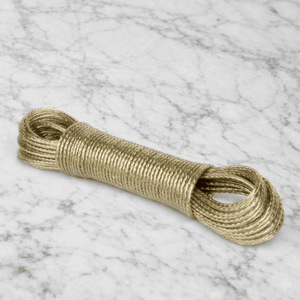 PVC Clothes Line 20M With Hooks | Heavy Duty Galvanized Steel Core Laundry Wet Rope | Durable PVC Coated Clothesline Wire - Image 2