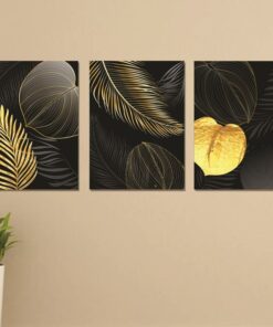 Set of 3 Premium Wall Art Photo Tiles – Modern Home Decor Sets