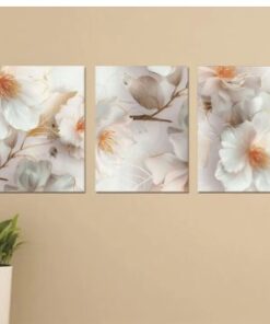 Set of 3 Wooden Wall Art Photo Tile Frames (8×11 Inches) – Spiritual Wall Décor