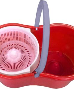 Magic Spin Mop Set - 360 Degree Microfiber Mop Head Home Clean Tools Microfiber ( Plastic Spinner )