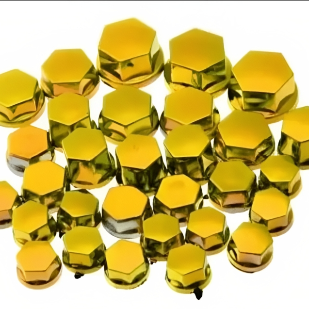 Bike Motorcycle Fancy Nut Bolt Cover – Universal Fit (Plastic, Random-Color) - Image 4