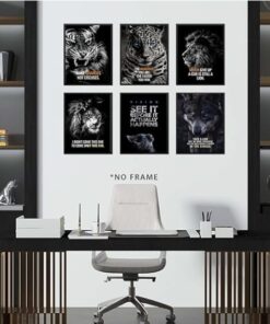 Decoration home decoration item 6 pcs iSLAMIC fRAME board wall decor photo on wall PHOTO TILE canvas art decor for home easy set up with both side tape