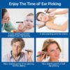 Rechargeable Smart Wireless Ear Camera Kit | Visual Ear Wax Removal Tool With Mobile Display | Random Colour