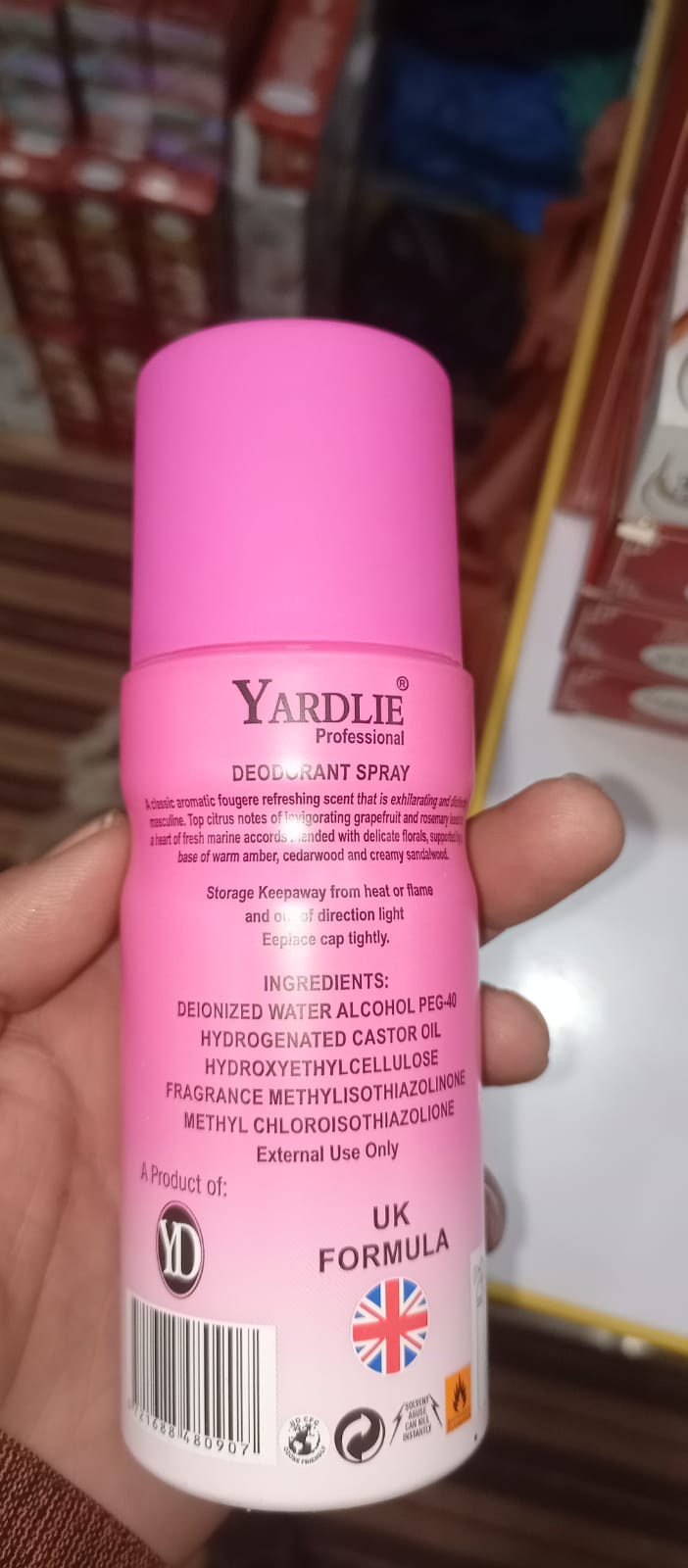 Yardlie Professional VERSACHE Inspired Body Spray (150ml): Luxurious, Long-Lasting Aromatic Deodorant for Men and Women - Image 3