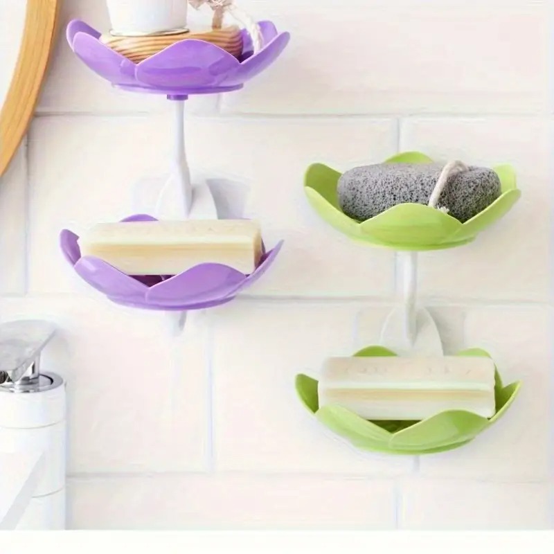 Multicolor Lotus Flower Soap Holder