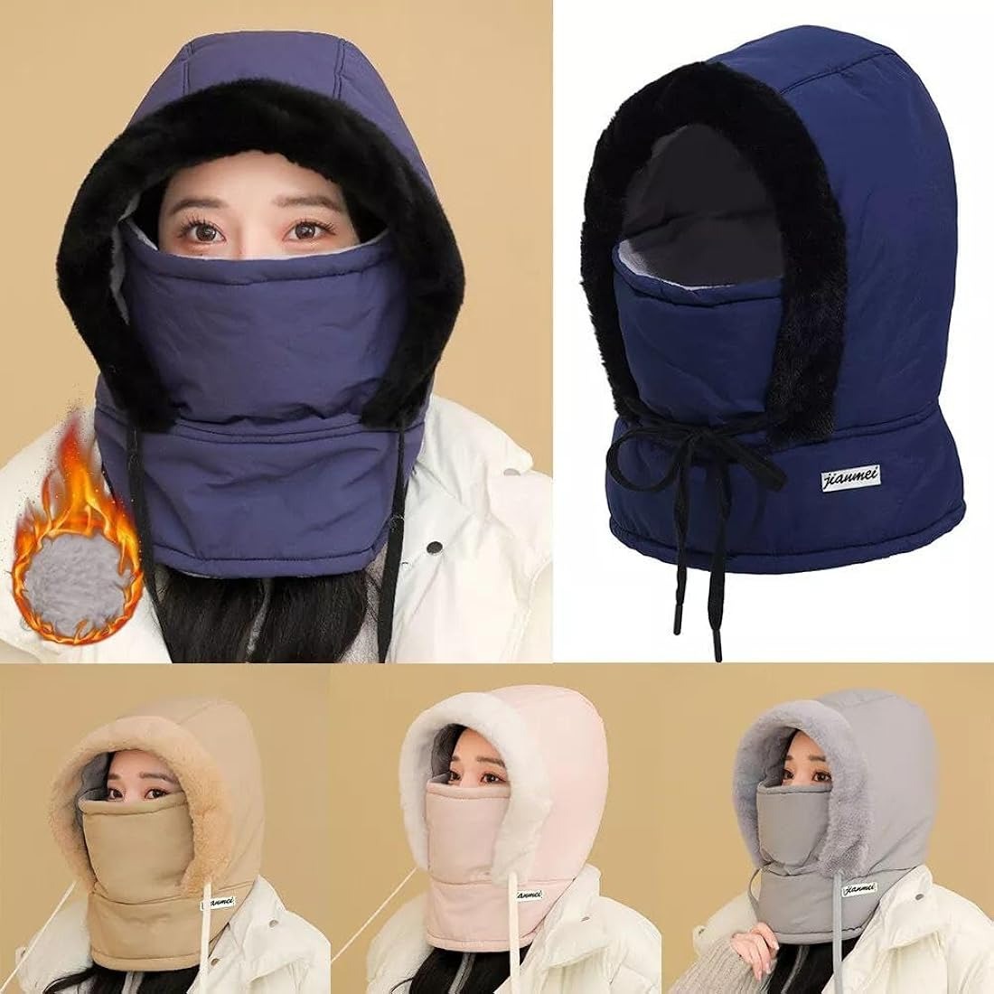 Ultra?Warm Balaclava Cap | Soft & Comfortable Winter Mask | Full Face Coverage for Men & Women (Random Colour)