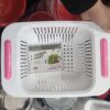 Sink Colander Strainer Basket | Vegetables, Fruits, Pasta & Drying Rack | Durable Kitchen Tool - Image 4