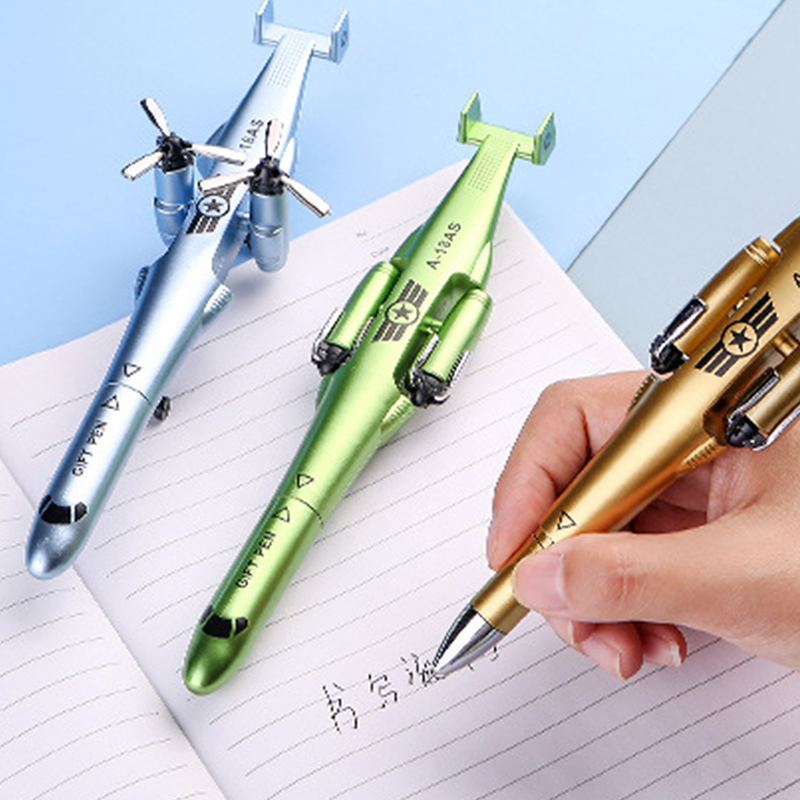 Airplane Design Metal Ballpoint Pen – Creative Aircraft Shape Gift Pen for Kids & Adults | 1Pc - Image 3