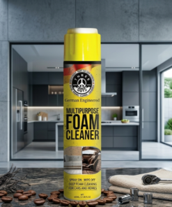 Multipurpose Foam Cleaner 650ml – Car And Home Deep-Clean Spray By Three Guys German Engineered