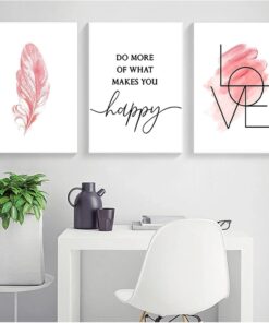Set of 3 Premium Wall Art Photo Tiles – Modern Home Decor Sets 8x11