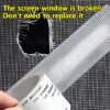 Window Screen Net Repair Tape – Strong Adhesive Mesh Tape for Door & Window Screen Repair