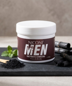 Niconi Men Enzyme De-Tan Pack for Face & Body | Deep Cleansing Tan Removal Formula | 300gram
