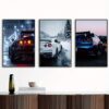 Set of 3 Premium Wall Art Photo Tiles – Modern Home Decor Sets 8x11 - Image 2