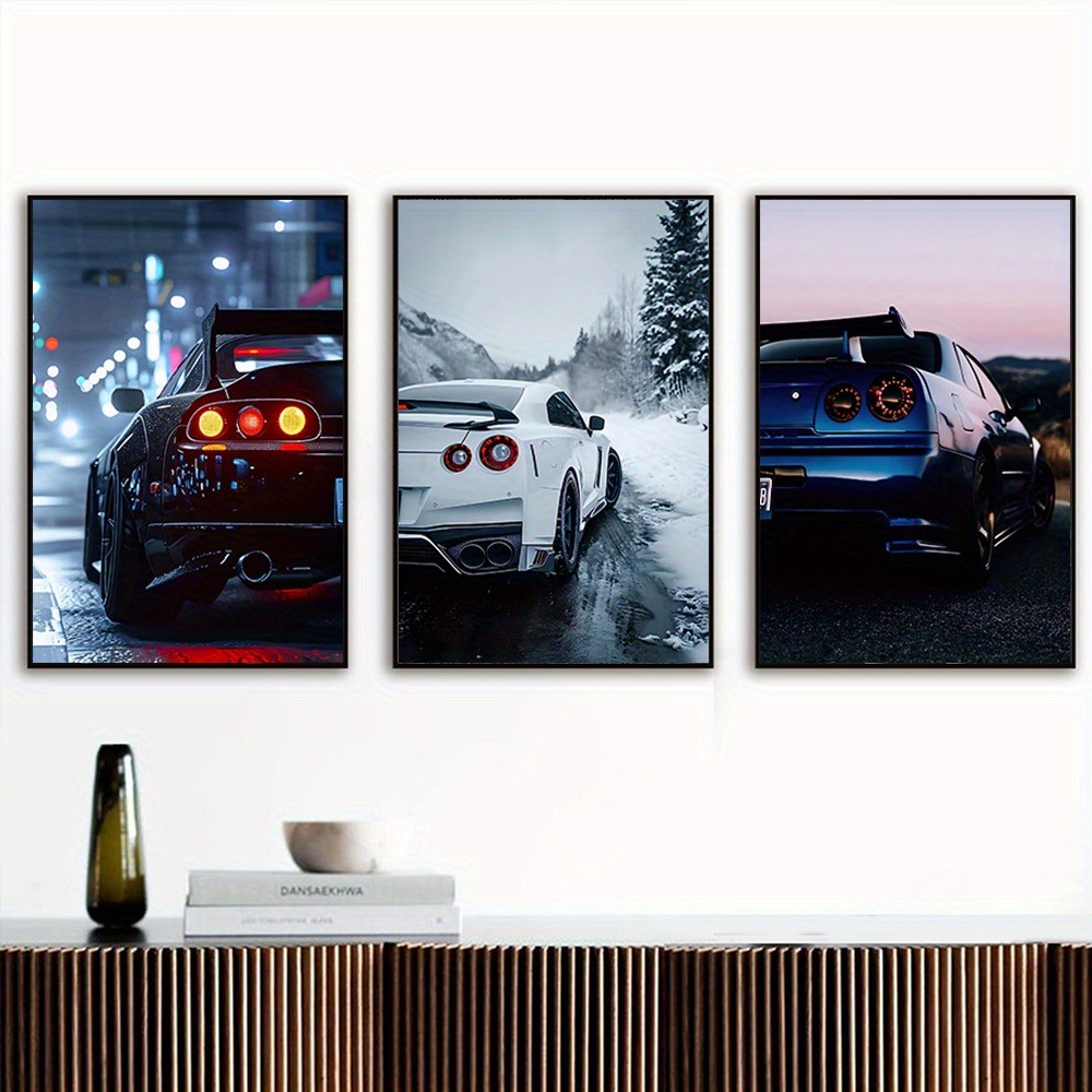 Set of 3 Premium Wall Art Photo Tiles – Modern Home Decor Sets 8x11 - Image 2