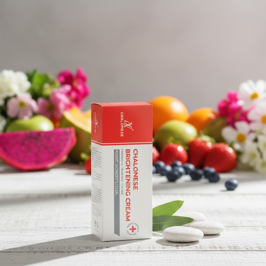 Chalonese Intensive Brightening And Hydrating Facial Cream Advanced Skin Radiance Formula For Deep Moisturization And Glow - 20g - Image 2