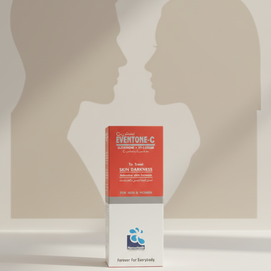 Eventone-C Glutathione & Vitamin C Cream – Intensive Skin Fairness & Dark Spot Care for Men & Women - Image 2