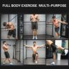 Resistance Bands Set | 11pcs Latex Pull Rope | With Door Anchor, Handles & Ankle Straps | Home & Gym Workout - Image 4