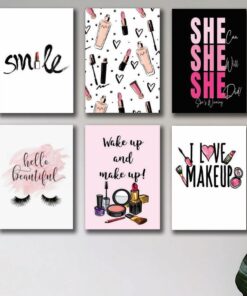 Set of 6 Premium Wall Art Photo Tiles – Modern Home Decor Sets 8x11