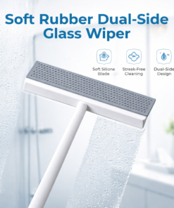 Royal 2 in 1 Scrapper and Glass Wiper – Streak-Free Window & Mirror Cleaning Tool