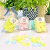Soap Paper Disposable Bath Hand Washing Travel Foaming Scented Portable Mini Flower Soap Flakes ( Random Color) - Image 4