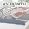 Reusable Silicone Sink Splash Guard – 14 Inch Splashproof Countertop Water Barrier With suction (Random Color) - Image 3