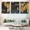 Set of 3 Wall Art Wooden Phototile Frames for Wall Decor