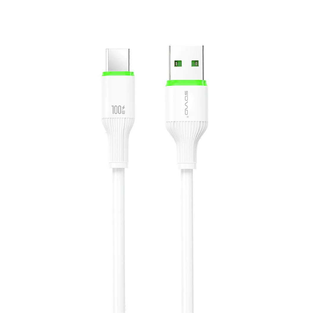 SOVO Type-C Fast Charging Data Cable – Quick Charge USB Cable for Android Devices – High-Speed Charging and Data Transfer – Durable Build – 1 Meter Length – Universal Compatibility with Smartphones - Image 2