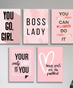 Set of 5 Premium Wall Art Photo Tiles – Modern Home Decor Sets 8x11