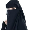 Triple Layer Niqab – Full Coverage Breathable Face Veil for Women - Image 2