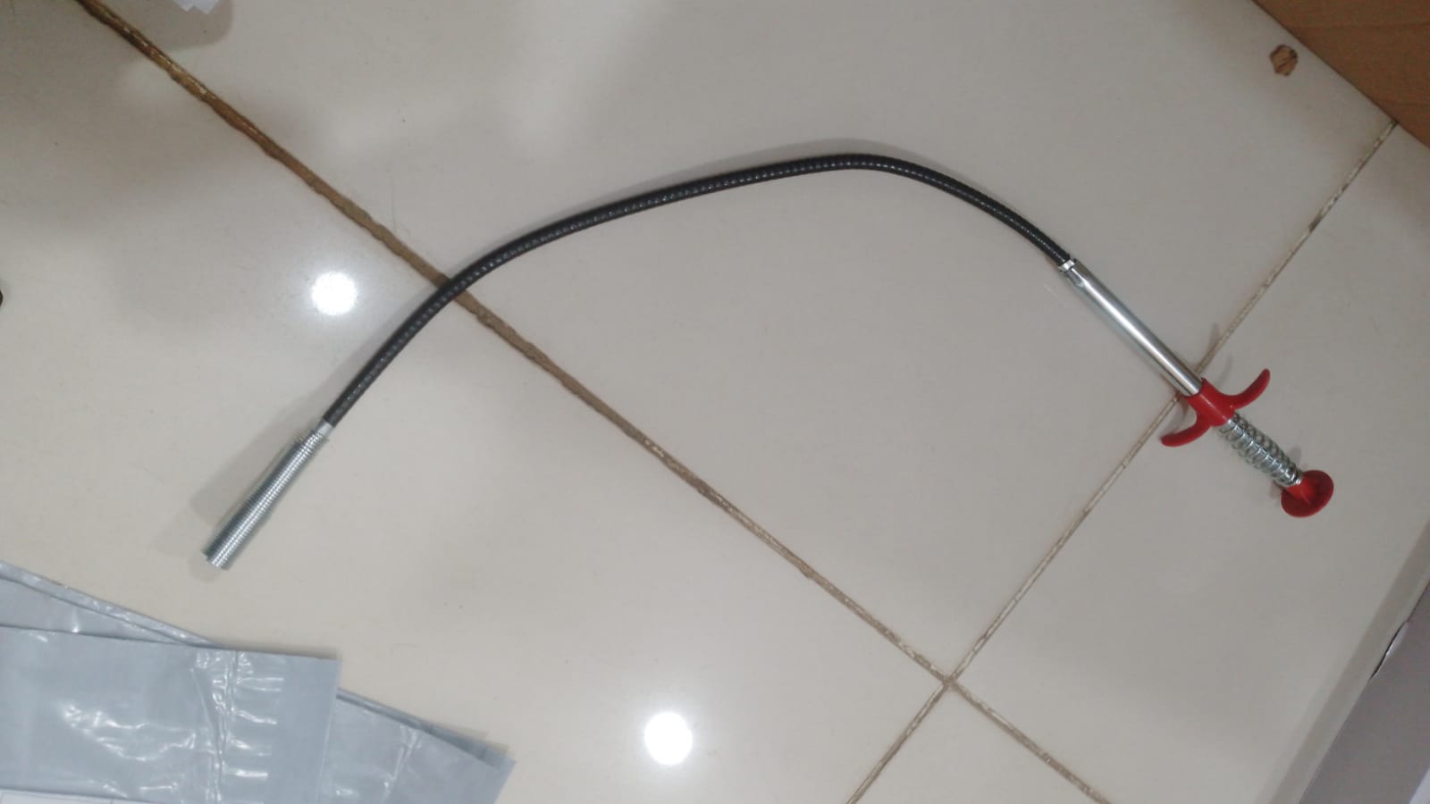 Stainless Steel Sink Wire Drain Cleaner | 60cm Spring Cleaning Stick - Image 5
