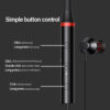 Lenovo Premium Bluetooth Neckband Model 05 – Super Bass Wireless Earphones with Clear Voice & Fast Charging (Black) - Image 2