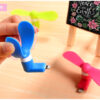 Power bank Air Cooling Fan Android (random color) - Micro USB Fan