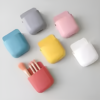 1 Pcs U Shape Wall Mounted Mobile And Remote Holder | Wall Mounted Storage Case for Remote, Toothbrush, Mobile Phone Plug Holder | Multifunctional Storage Holder (random color) - Image 4