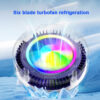 SL-25 15W High Power Mobile Phone Original Cooler Radiator With Magnetic/Clip, Fast Ice Cooling, And RGB Led Light - Image 4