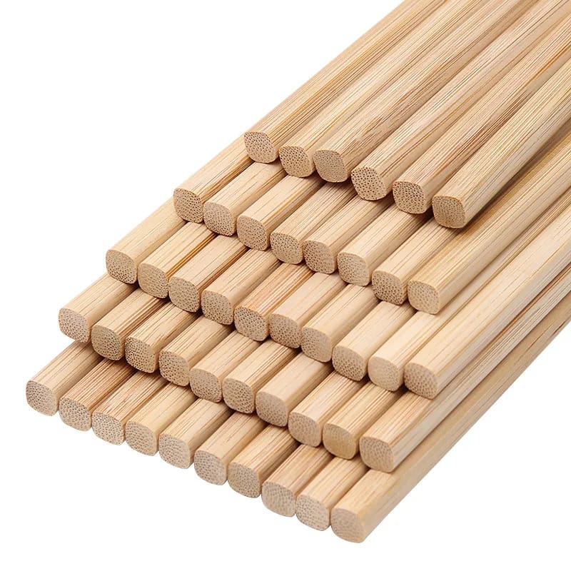 Pack of 20pcs Wooden Chopsticks - Image 3