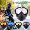 Motorcycle Protective Goggles Bike Face Mask, OFF Road Goggle Mask multicolor - Image 4