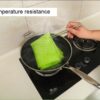 Big Size Silicone Baking Roti Mat With Measurements Heat Resistant Cookie Sheet Oven Liner | Non Stick Flour Rolling Mat | Baking Mat Kneading Dough Pad (Random Color) - Image 4