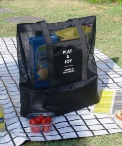 Hanging Travel Outdoor Picnic Cool Bag Organizer (random color)
