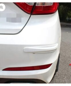 Universal Car Bumper Protector Strip Guard Corner Protection Strips Scratch Auto car Anti Collision Car Corner Bumper (Color White)