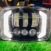 R60 Upgraded Headlight Beam for Honda CD70 / CG125 – Aluminum Body with Built-in DRL and Yellow Turn Indicators - Image 3