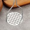 Potato Masher Stainless Steel Manual Kitchen Vegetable Ricer Fruit Banana Egg Crusher Tool - Random Color - Image 2