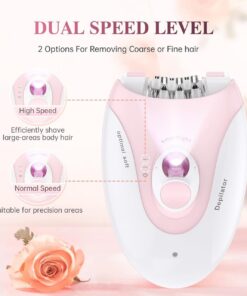 Daling DL-6032 Cordless Ladies Epilator with 2-Speed Adjustment