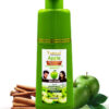 Apple Hair Color Shampoo Natural Black And Brown 2-in-1 Color Cleanse and Nourish Formula by Yardlie Available in 200ml and 400ml Packs – Easy to Use Hair Coloring and Cleansing Shampoo for Shiny and Healthy Hair - Image 3