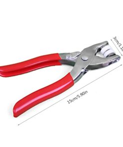 Plier Tool with 50 Sets Metal Snap Buttons – Thickened Snap Fastener Kit for DIY Crafting