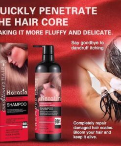 Wellice Hair Salon Keratin Essence and Collagen Shampoo - 800g