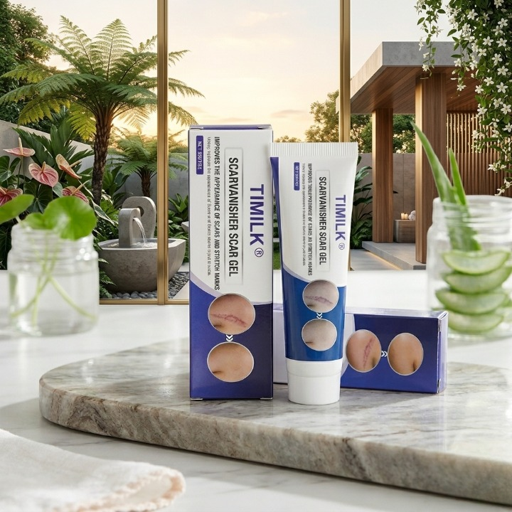TIMILK Advanced Scarvanisher Gel | Fast-Acting Scar & Stretch Mark Reduction | 30g - Image 2