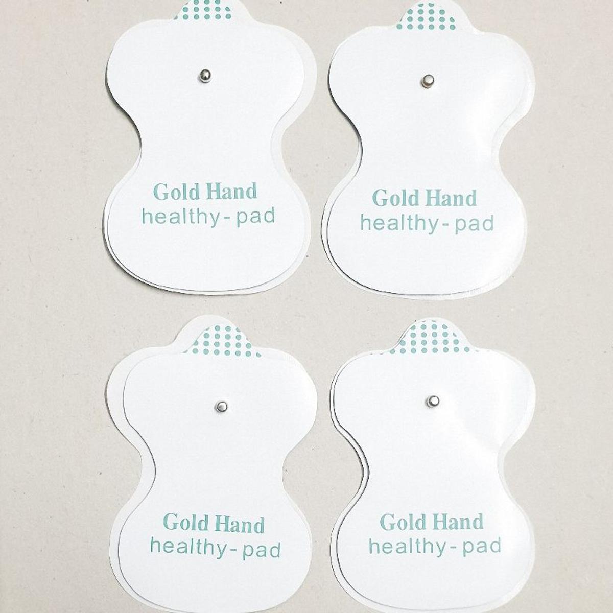 Sticky Button Type Electrode Pads For Digital Epm Tens 4 Pieces High Quality Reusable Therapy Accessories - Image 4